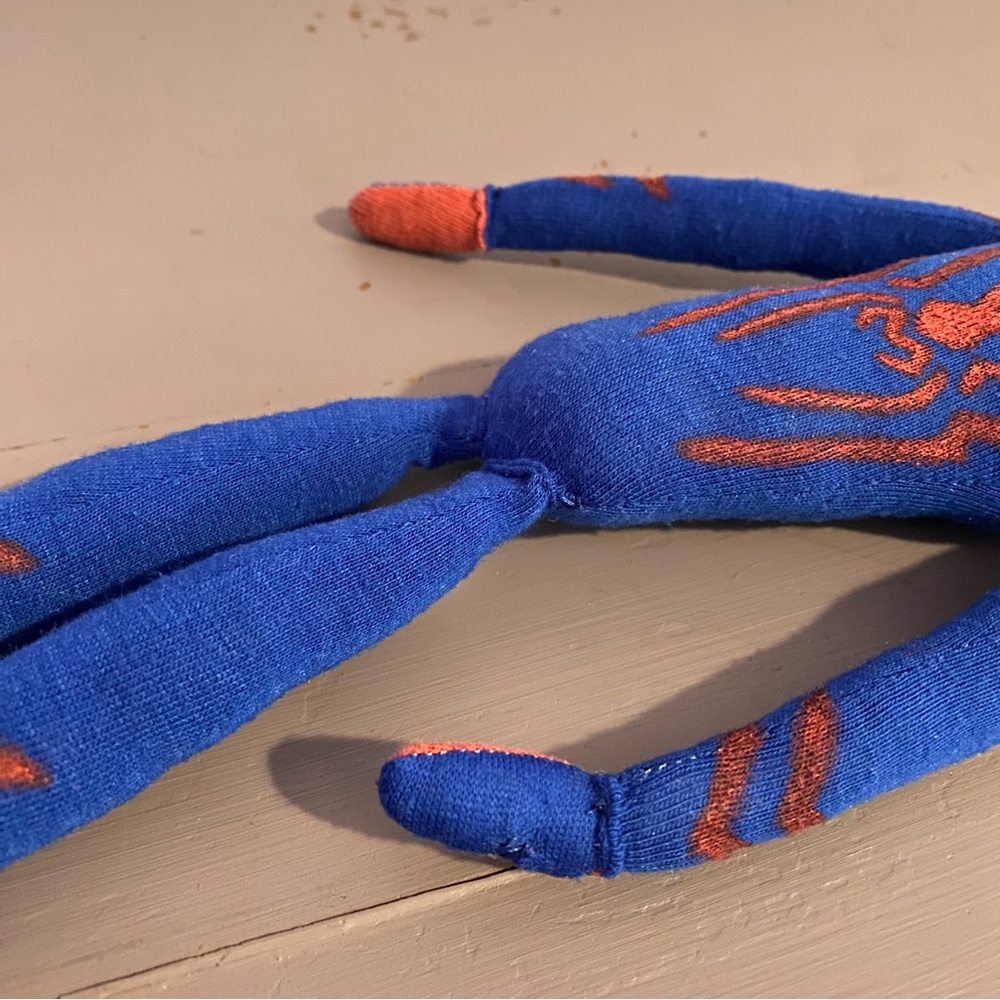 🕸️SPIDER-MAN 2099🕸️ 11” Custom PLUSH Miguel O’hara HANDMADE Collectible DOLL - Picture 8 of 13